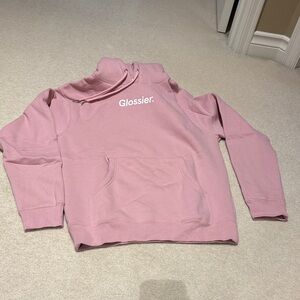 Glossier Blush Pink Sweatshirt